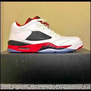 Jordan 5 Retro Low Fire Red